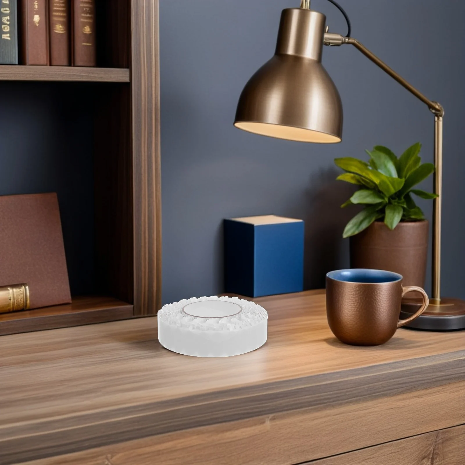 

1 Roll Double Sided Wick Stickers 15mm Easy Peel Foam Dots for Stable Wicks Glass Ceramic Metal Jars