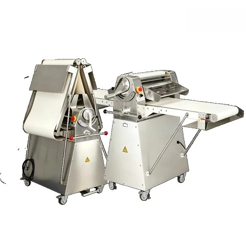 Heavy Duty Reversible Automatic Dough Sheeter for Industrial Food Factory Pastry Production Line High Efficiency Flattening Tool