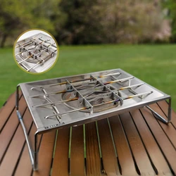 Outing Stove for SnowpeakGS450 Special Bracket To Increase Stability Non-slip and Picnic Stainless steel Windproof Accessories