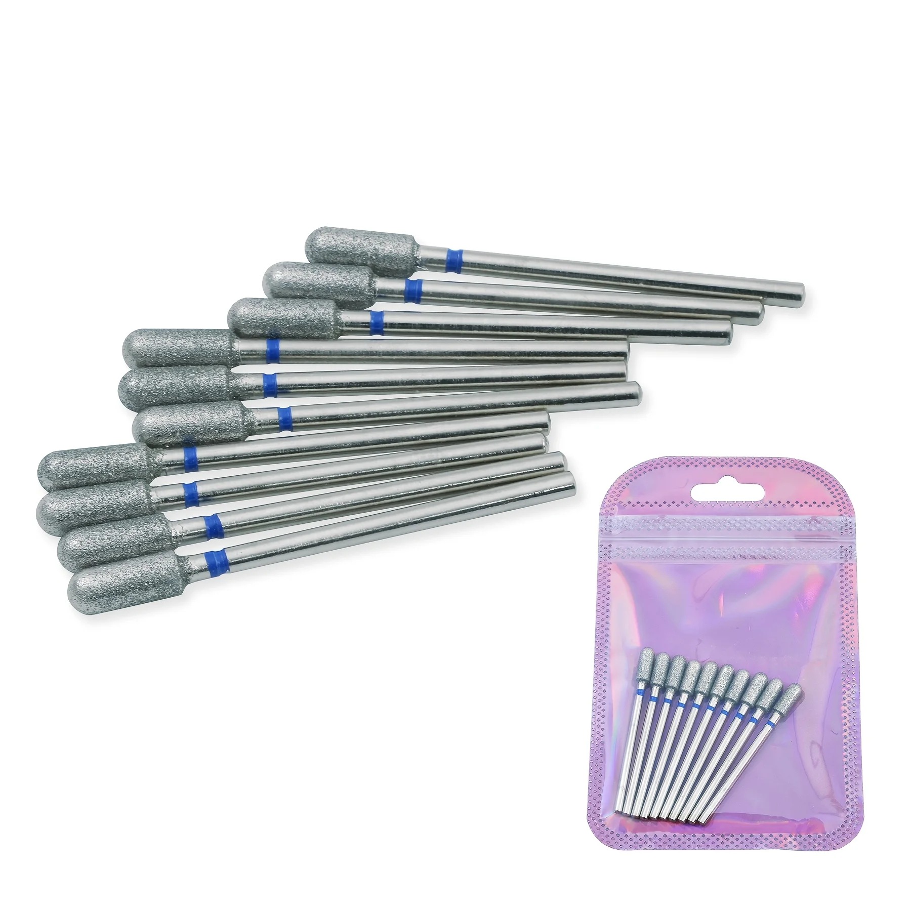 10pc Hartmetall Nagel Bohrer Bits Fräser Professionelle Maniküre Elektrische Dreh Maschine Grat Häutchen Entfernen Nail art Ausrüstung