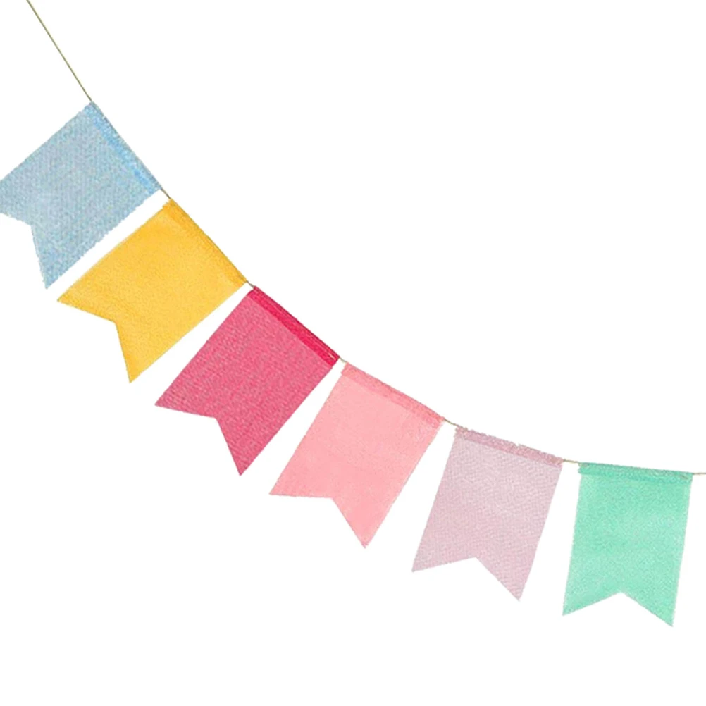 

3 M Bunting Decoration Decorative Banner Flags Christmas Party Garland Decorate