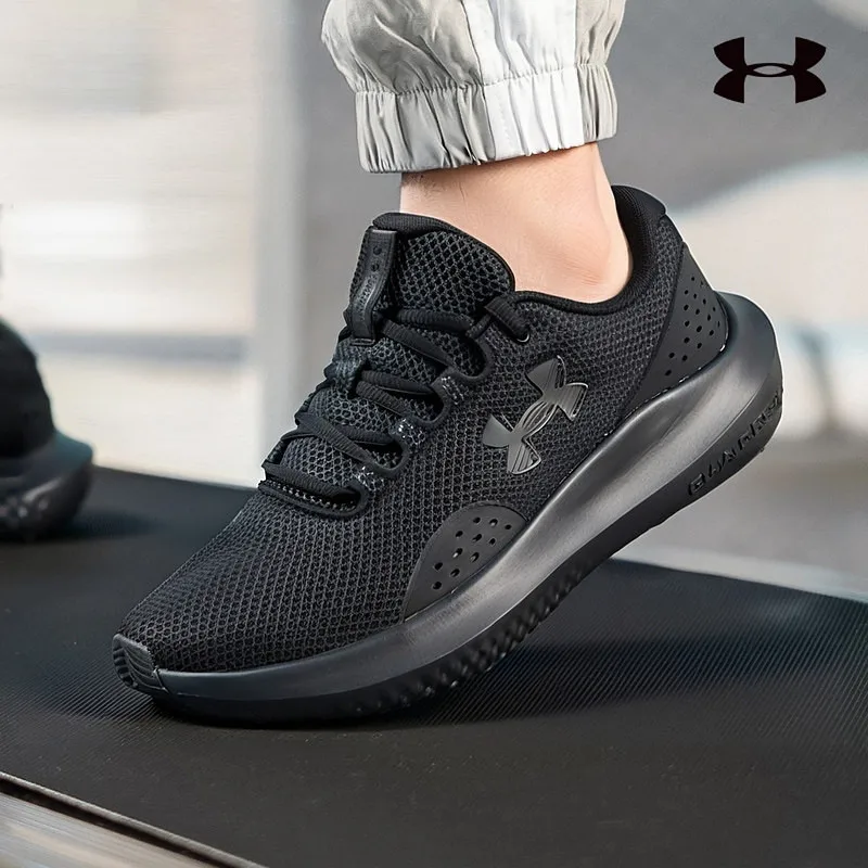 Under Armour UA Charged Surge 4 3027000-002 Men Running Shoes Breathable Mesh Support Lightweight Athletic Sneakers