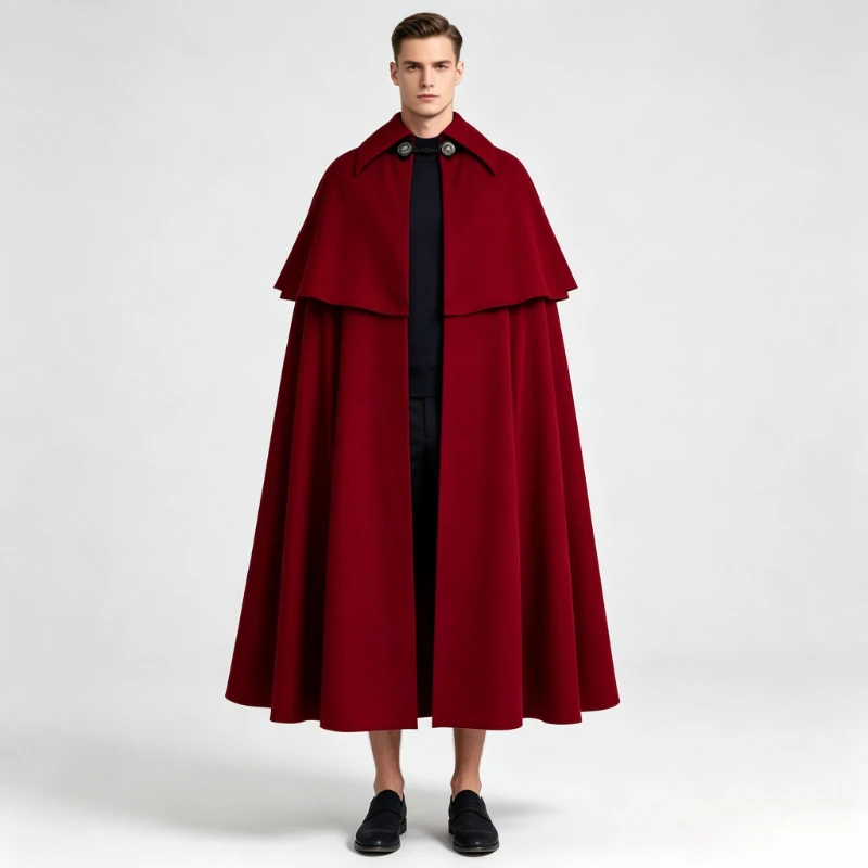 Nueva Capa de Guardia Real Medieval Renacentista Retro, Disfraz Unisex para Cosplay, Halloween, Fiestas y Actuaciones