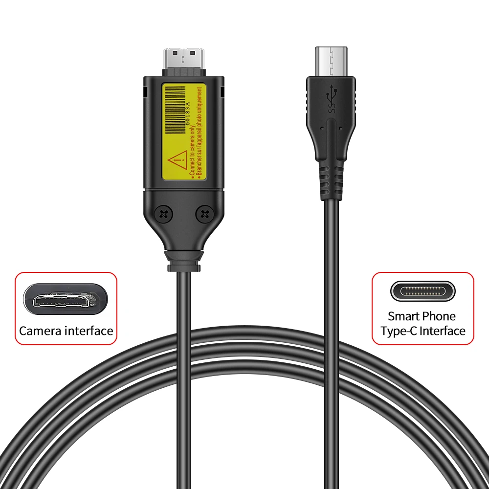 OTG Cable for Type-C to SUC-C3/C7;smartphone connected Samsung SLR camera Data Cable WB210 ES55 ST10 PL20 M110 NV33 L100 YL500