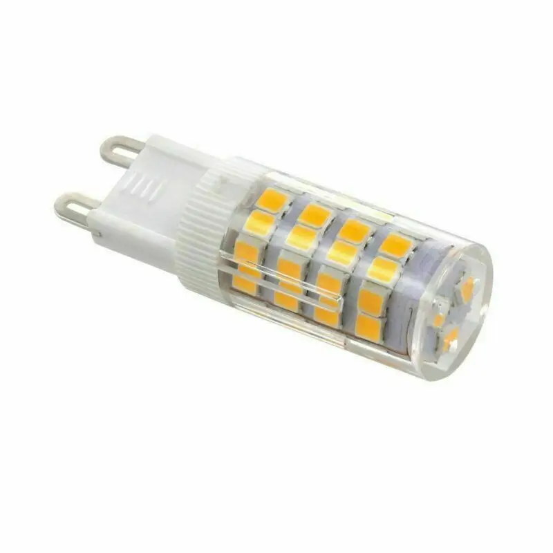 Bombilla LED G9 de 10 uds, 220V, 7W, lámpara de maíz, blanco frío, Blanco cálido, lámpara de araña, reemplazo de lámpara halógena