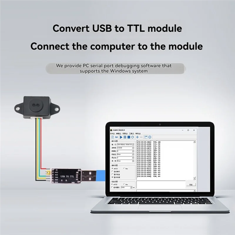 Nieuwe Tech voor UAV-robot voor Raspberry Pi Arduino Compatibele Tinyf Single-Point Laser-variërende module met seriële communicatie