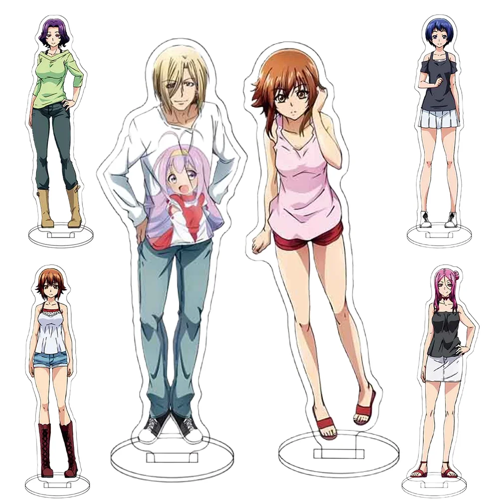 

Anime Grand Blue Dreaming Acrylic Stand 15cm Iori Kitahara Chisa Kotegawa Tabletop Decorations Accessories Gift Friends Gifts