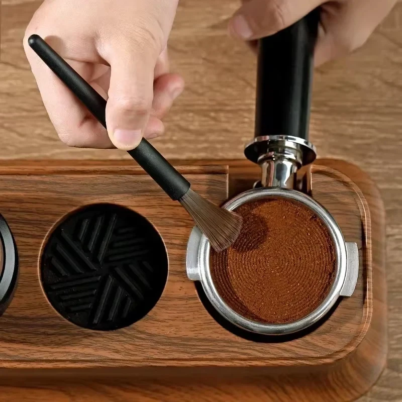 Kaffeemühle Reinigungsbürste Espresso Bürste Zubehör Kaffeemühle Maschine Reinigungsbürste und Nylon Espressobürste – Detail 2