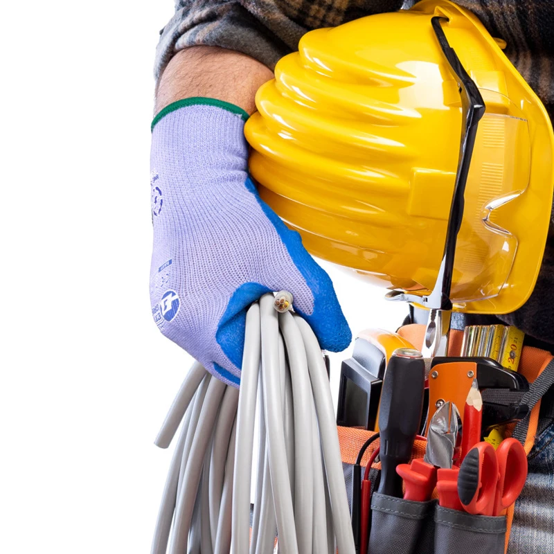 

1 Pair Ultrathin Electrician Insulating Gloves Withstanding Voltage 400V Rubber Touch Screen Insulation Gloves Work Safe Gloves