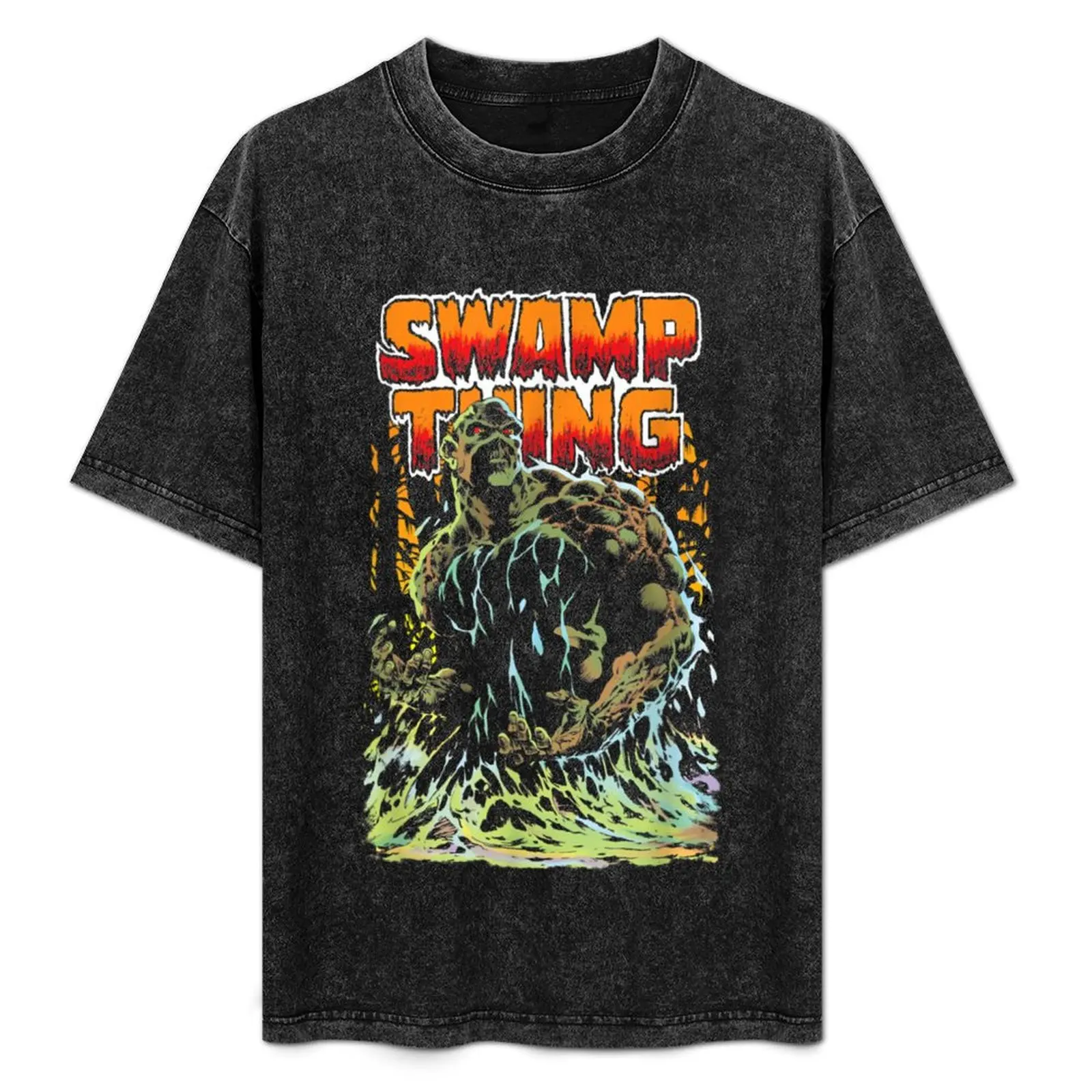 JL Swamp Thing Essential T-Shirt summer clothes tops shirts graphic tee man clothes big and tall t shirts for men