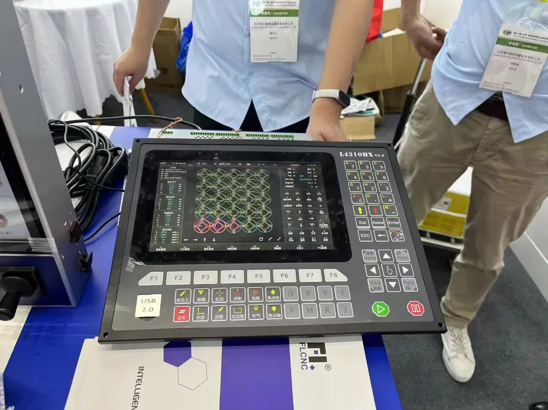 Fangling L4310HX Plate Round Tube CNC Laser Cutting Controller with IHC100 Torch Height Controller