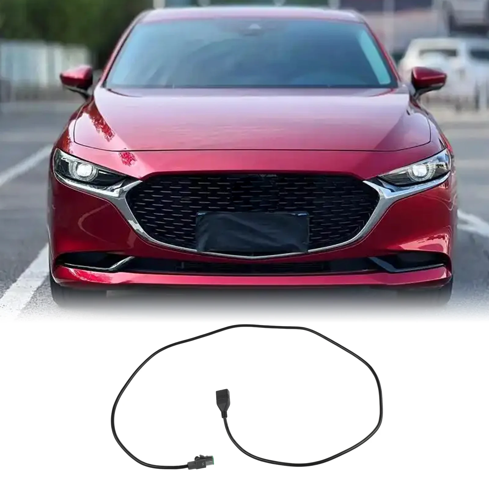 

Автомобильное аудиосоединение 100 см Автомобильный адаптер Радиоподключение Прямая установка Установка радио Длина задней части 100 см