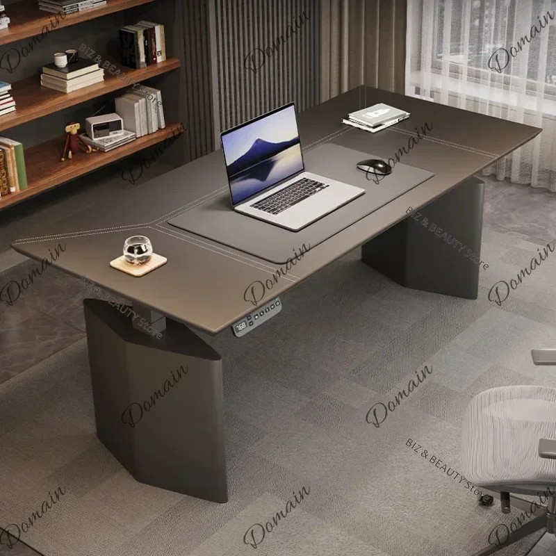 9C Electric Standing Desk Adjustable Height Smart Computer Desk Home Office Bedroom Study Table Gaming Workstation Furniture JT4