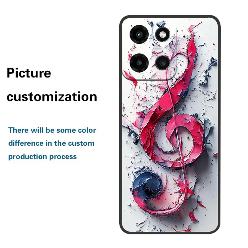 Niestandardowe Matowe Etui na Motorola Moto G Play 2026 G 2025 2024 G Stylus 5G 2022 Power 2021, Personalizowane Etui z Własnym Zdjęciem, Miękka Obudowa Funda — zdjęcie produktu 6
