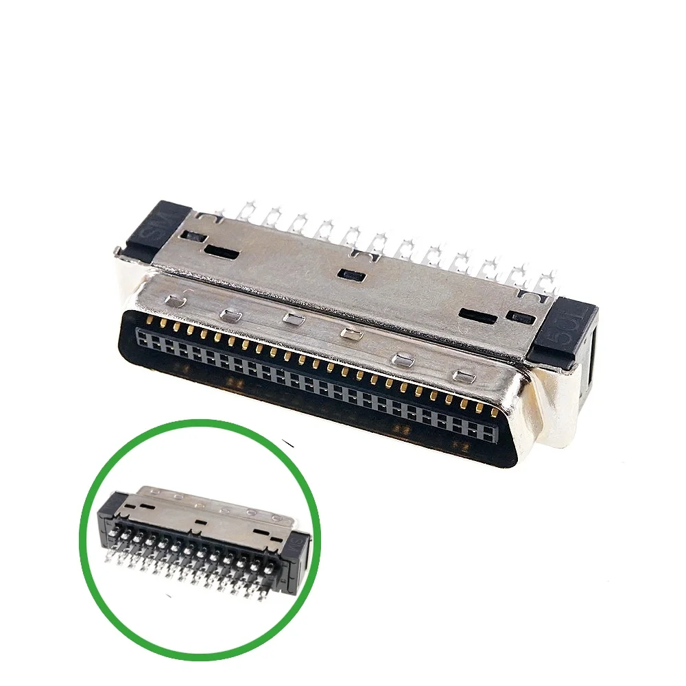 1/5/20Pcs SCSI Connector MDR 14 20Pin 26 36 50 Positions Male Plug Servo Drive Slot for Wire Cable Solder Motor Female 90 degree