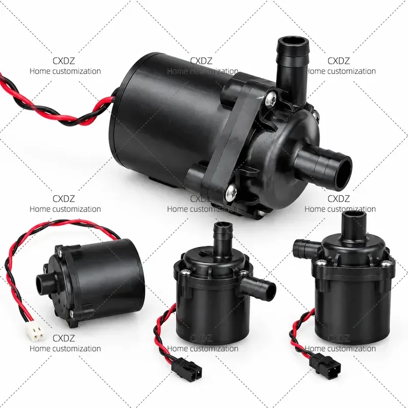 DC Brushless Water Pump DC12V-18V Rockery Circulating Pump 300L/H Lift 3m Sewage Treatment Pump