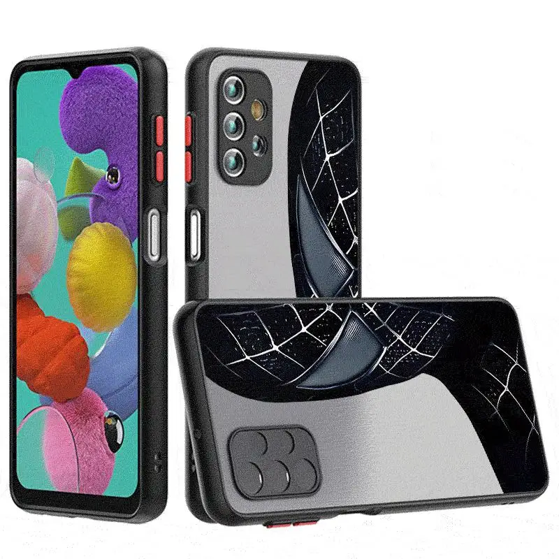 Wunder Spiderman Ironman Fall für Samsung Galaxy A54 A14 A52 A53 A34 A13 A51 A23 A71 A32 A21 A32 A13 A22 Matt Hard Phone Coque