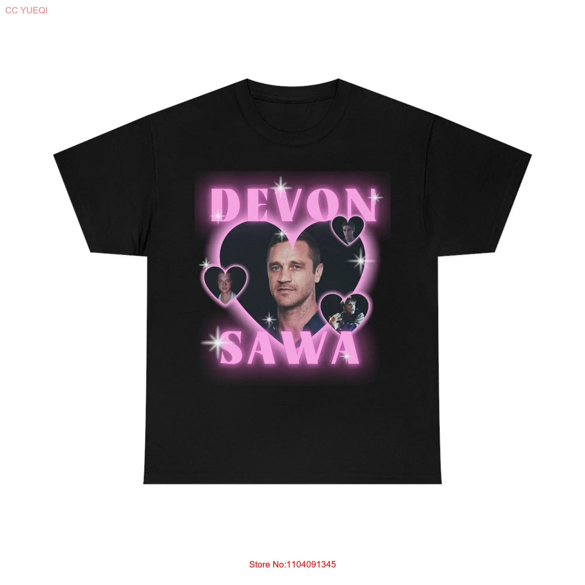 Devon Sawa T Shirt long or short sleeves