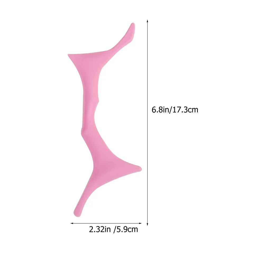 Stencil per sopracciglia Modello per modellare le sopracciglia in silicone Guida per strumenti di trucco per sopracciglia naturali simmetriche Trucco professionale per sopracciglia