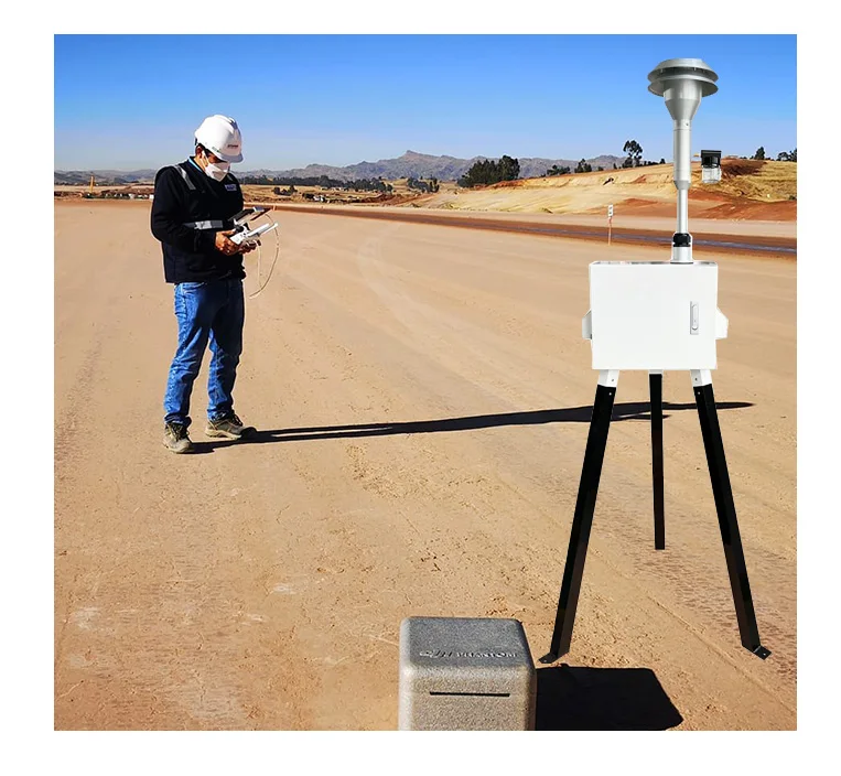 Cyclone Cabinet Set for OutdoorLow Volume Air Sampler Instrument for PM10 & PM2.5 Air Quality Monitoring Analysis