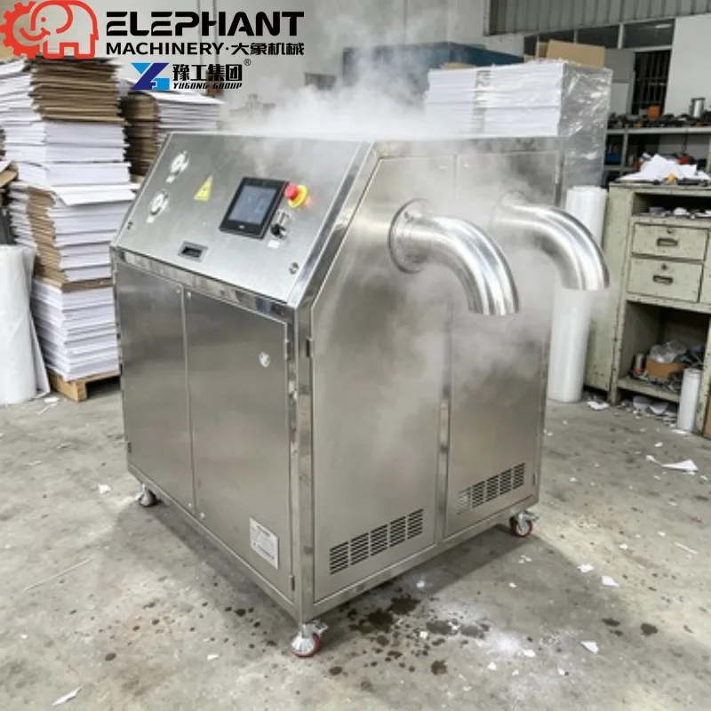 Industrial Dry Ice Pelletizer, Easy Operation Automatic 3-9mm High Purity Dry Ice Maker 380V High Power Motor For Cold Chain