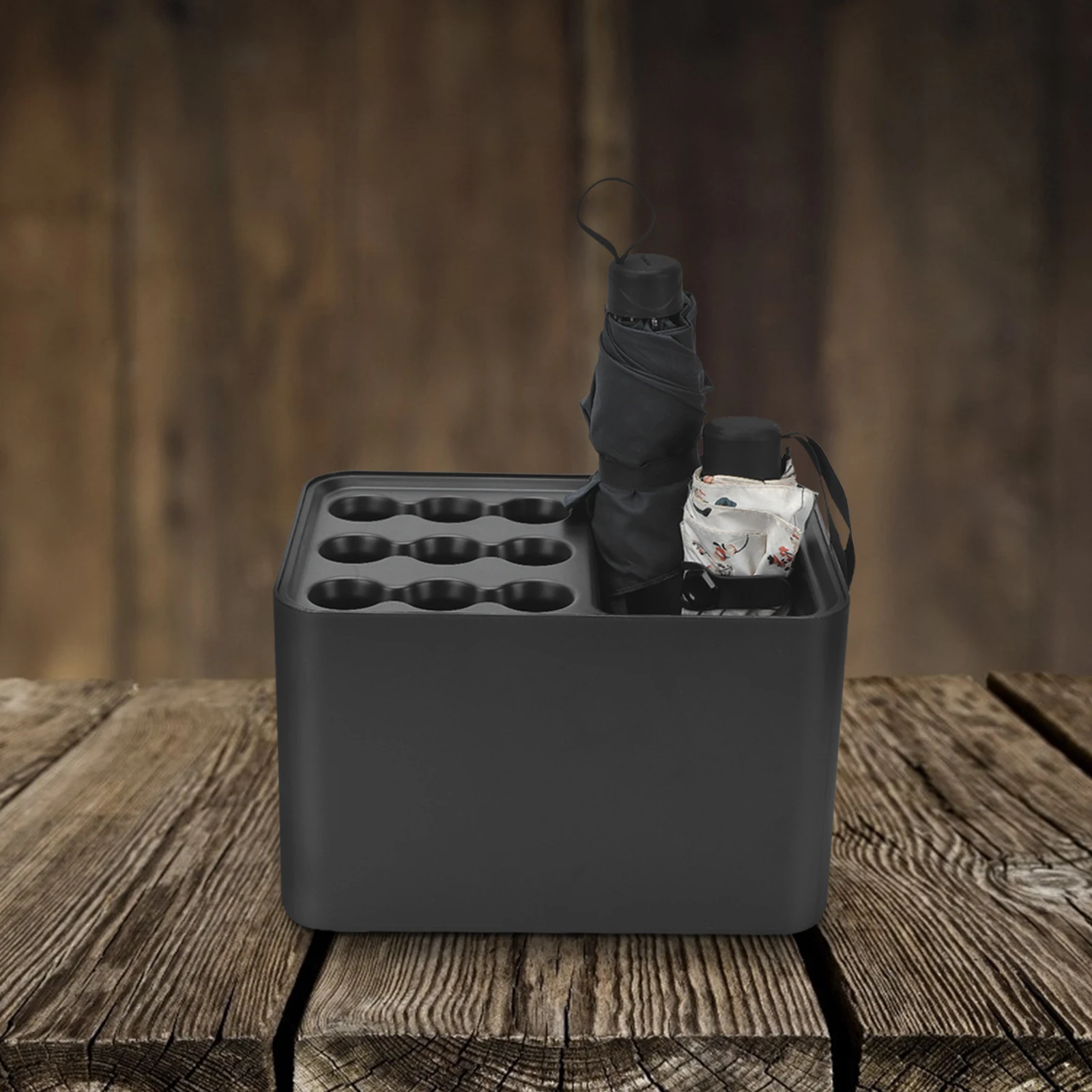 

Umbrella Storage Rack Household St Simple Black Shelf Material Water Collection Easy Install No Drill Kitchen Bathroom