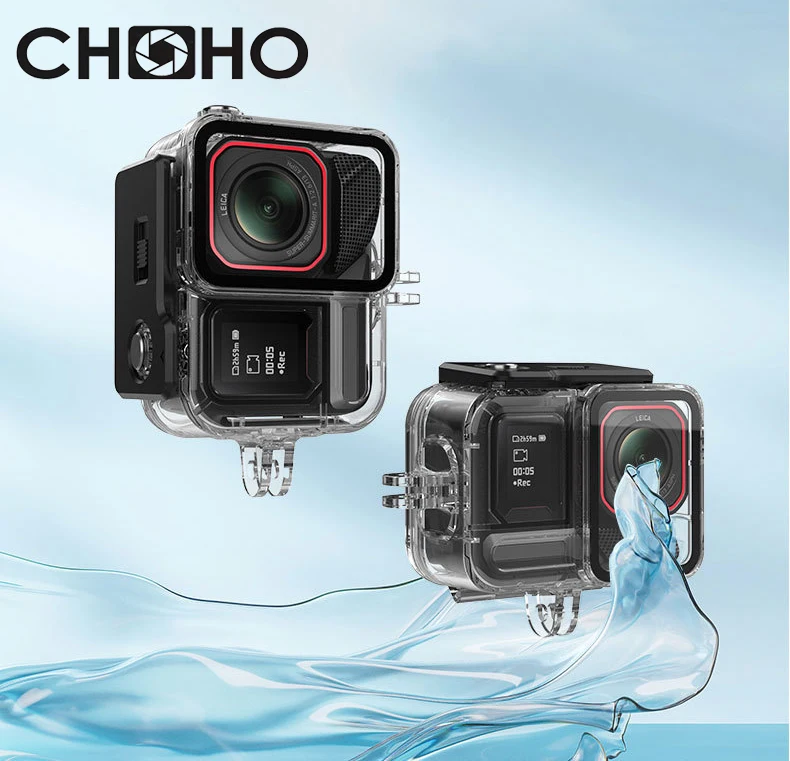 ل Insta360 Ace PRO 2 Ace-pro2 اكسسوارات حافظة مقاومة للماء الغوص 60 متر واقية حامي شل ل Insta360 ACEPRO 2