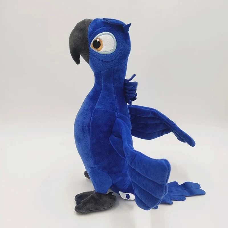 Novo filme rio 2 dos desenhos animados brinquedos de pelúcia 30cm azul papagaio blu & jóia pássaro bonecas presentes de natal para crianças brinquedo de pelúcia