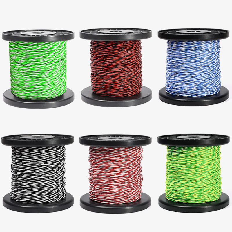 3/10M AFS200 FEP-Isolierter Twisted-Pair-Kabeldraht 26/24/22/20/18/15/13AWG Verzinntes Kupfer Hochtemperaturbeständiger Elektrokabeldraht – Detail 6