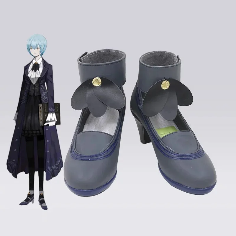 รองเท้าคอสเพลย์จากอนิเมะเรื่อง Game Library Of Ruina Angela สำหรับงานปาร์ตี้ฮาโลวีน คอสเพลย์การ์ตูน  สำหรับผู้หญิงและผู้ชาย รุ่น ty'4