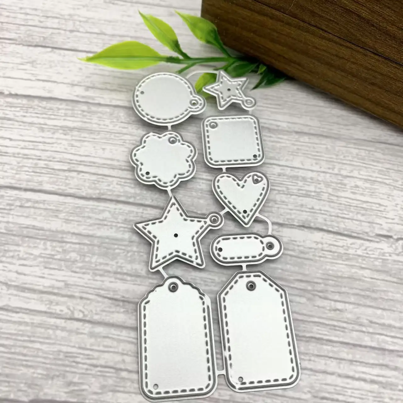 Multi‑Shape Tag Metal Cutting Dies Heart Star DIY Scrapbooking Card Craft Dies