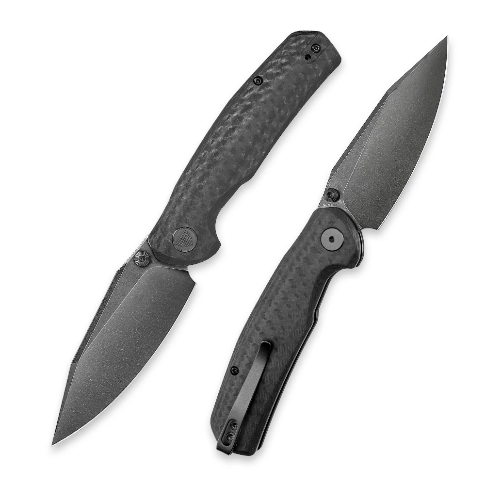 TRIVISA EDC Folding Hornet Knife  with Clip 14C28N Blade G10 Micarta Handle Survival Camping Hunting Fishing Multi-tool for Gift
