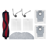 A56T-9PCS For Roborock Q7TF/Q7TF+Robot Vacuum Cleaner Replacement Accessories Main Side Brush Hepa Filter Mop Cloth Dust Bag