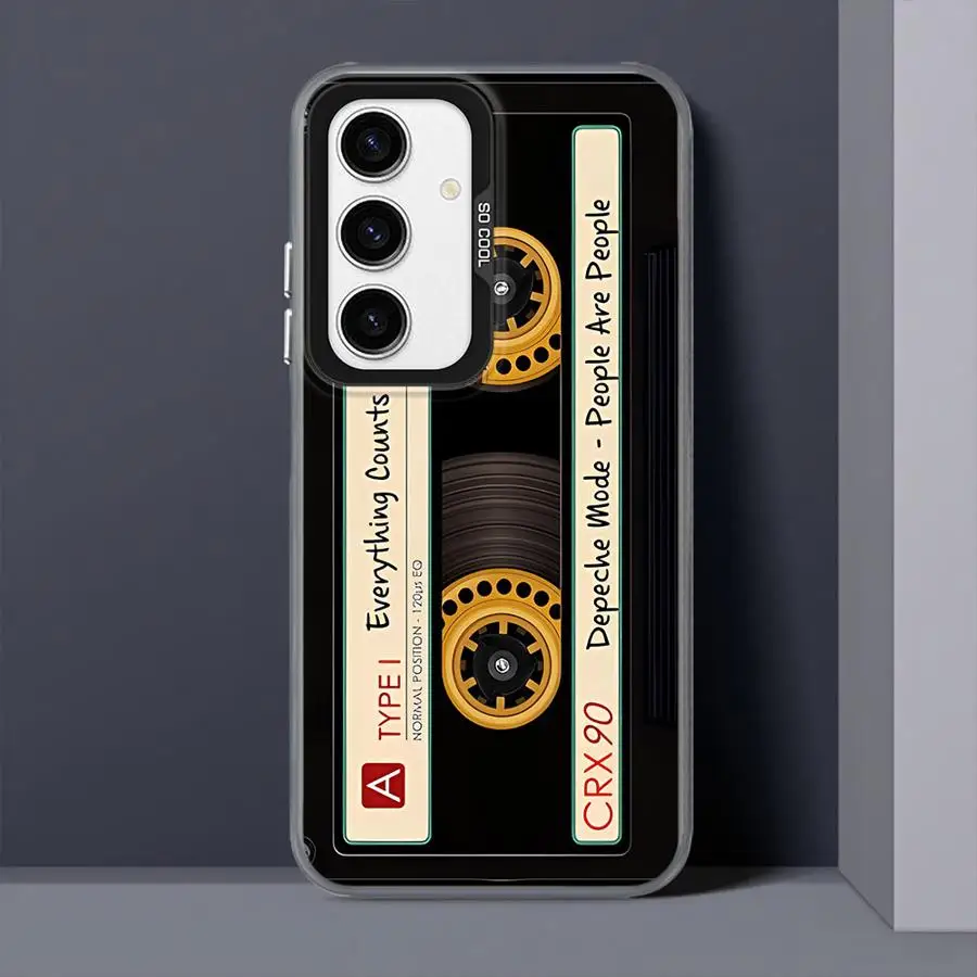 Case voor Samsung Galaxy A72 A53 A73 A26 A36 A54 A55 A52 A51 A56 A71 A35 Soft Cover Lucky Tape Patroon