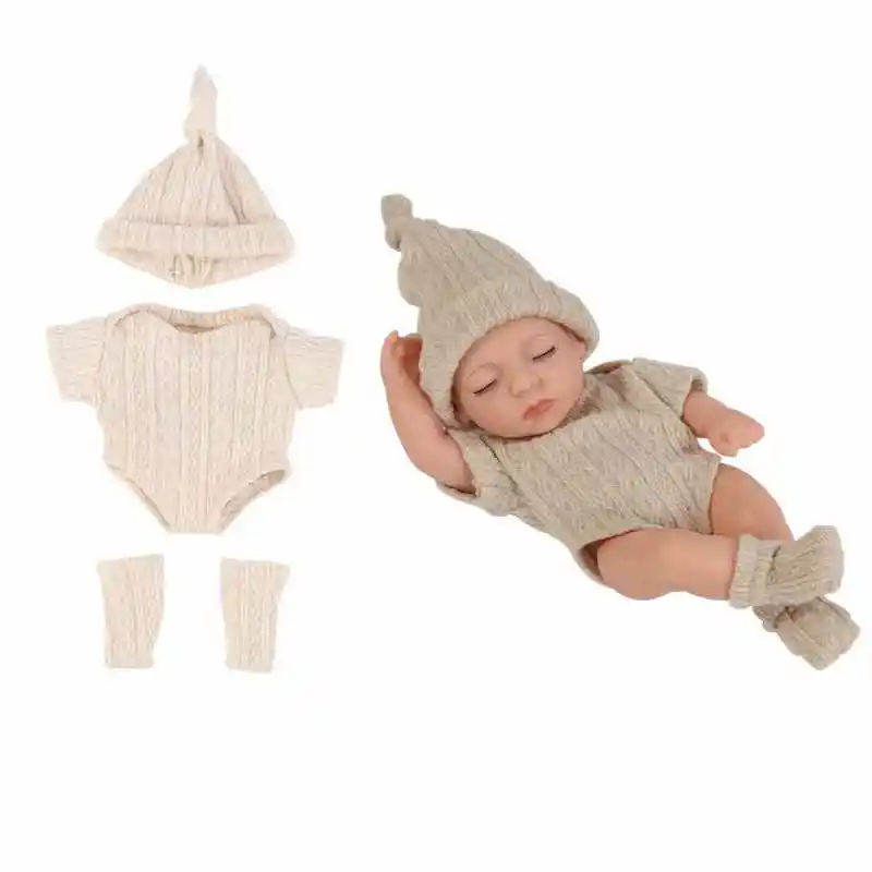 20cm Baby Dolls Clothes for DIY Toy Doll Accessories Suitable For 8inch Doll Sweater Jumpsuit Reborn Doll Clothes Accessories