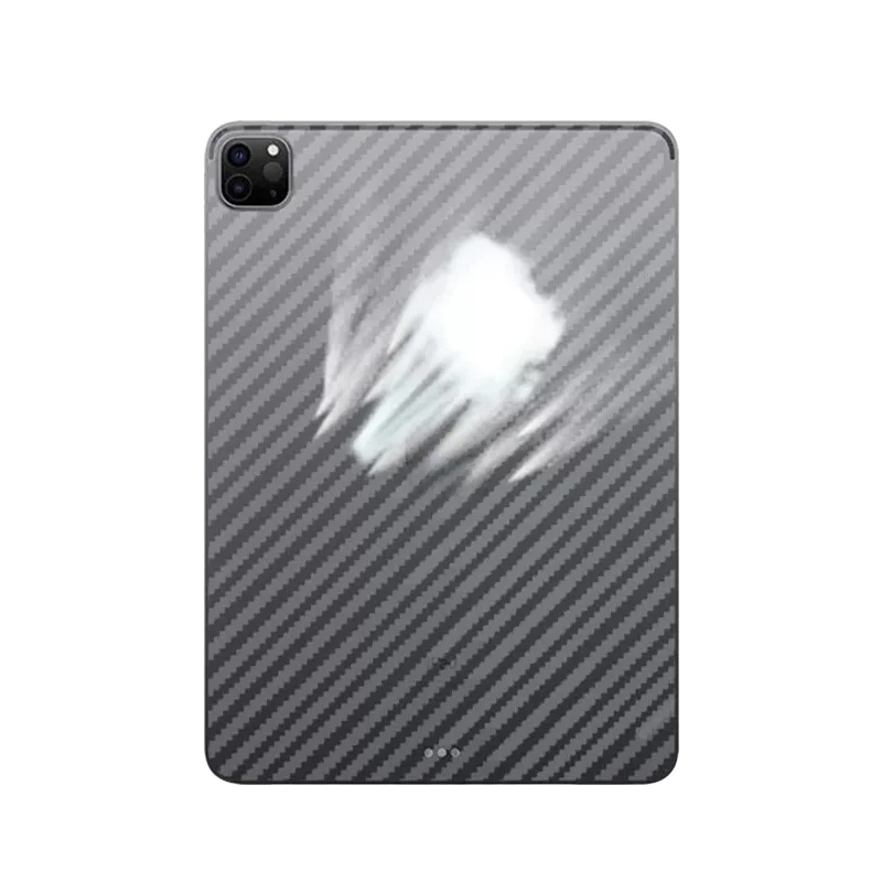 2Pcs Carbon Fiber Film For Apple iPhone iPad Pro 11 13 2024 Back Screen Protector For iPad Pro Protective Film