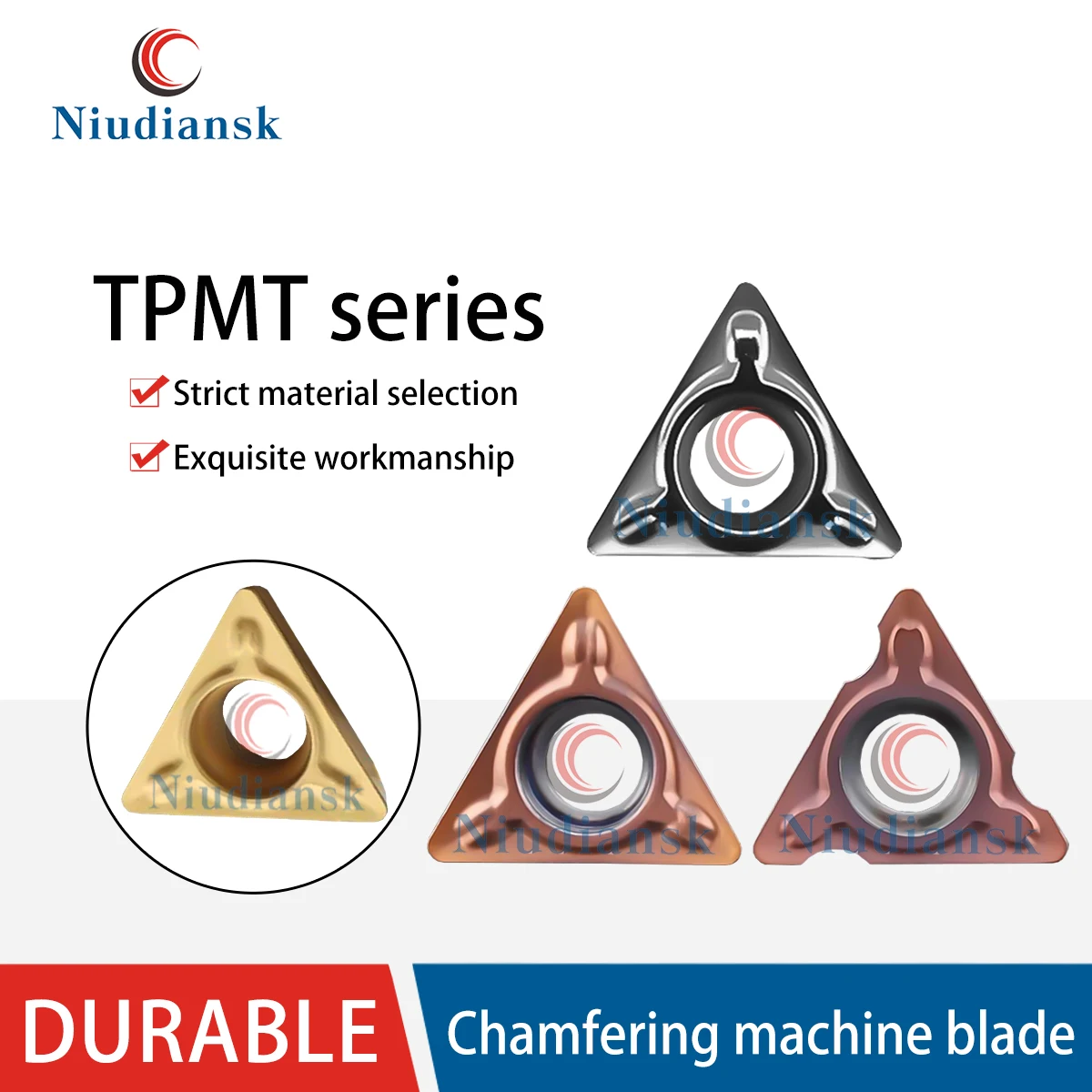 

Pneumatic Chamfering Machine Insert TPMT080204 R1.5 Stainless Steel Specialized Carbide Inserts C-angle Carbide Insert Accessory