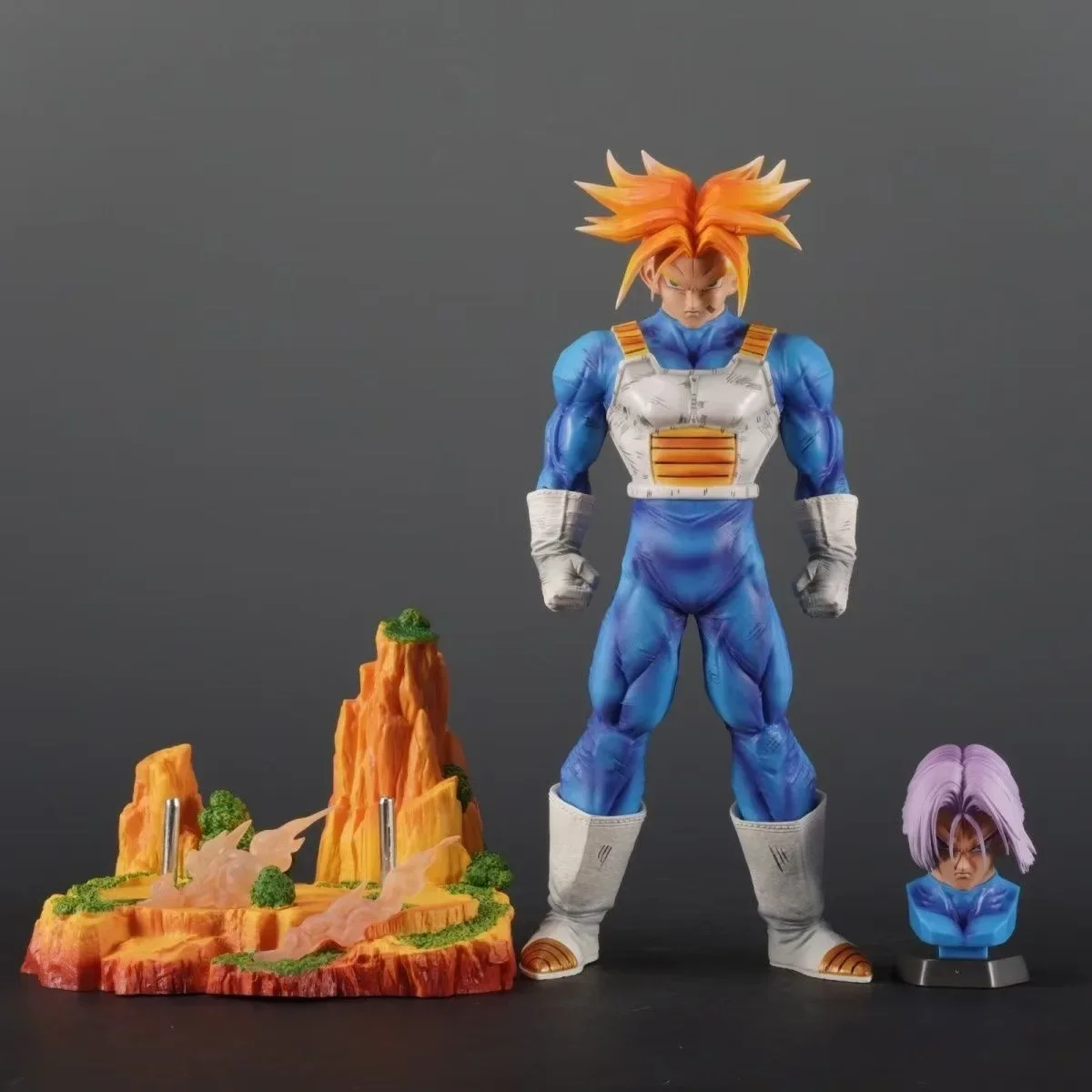 

29 см изысканные трусы для линдиуретана Dragon Ball, модель ручной работы. Материал ПВХ. Коллекция украшений для рабочего стола. Серия подарков на день рождения