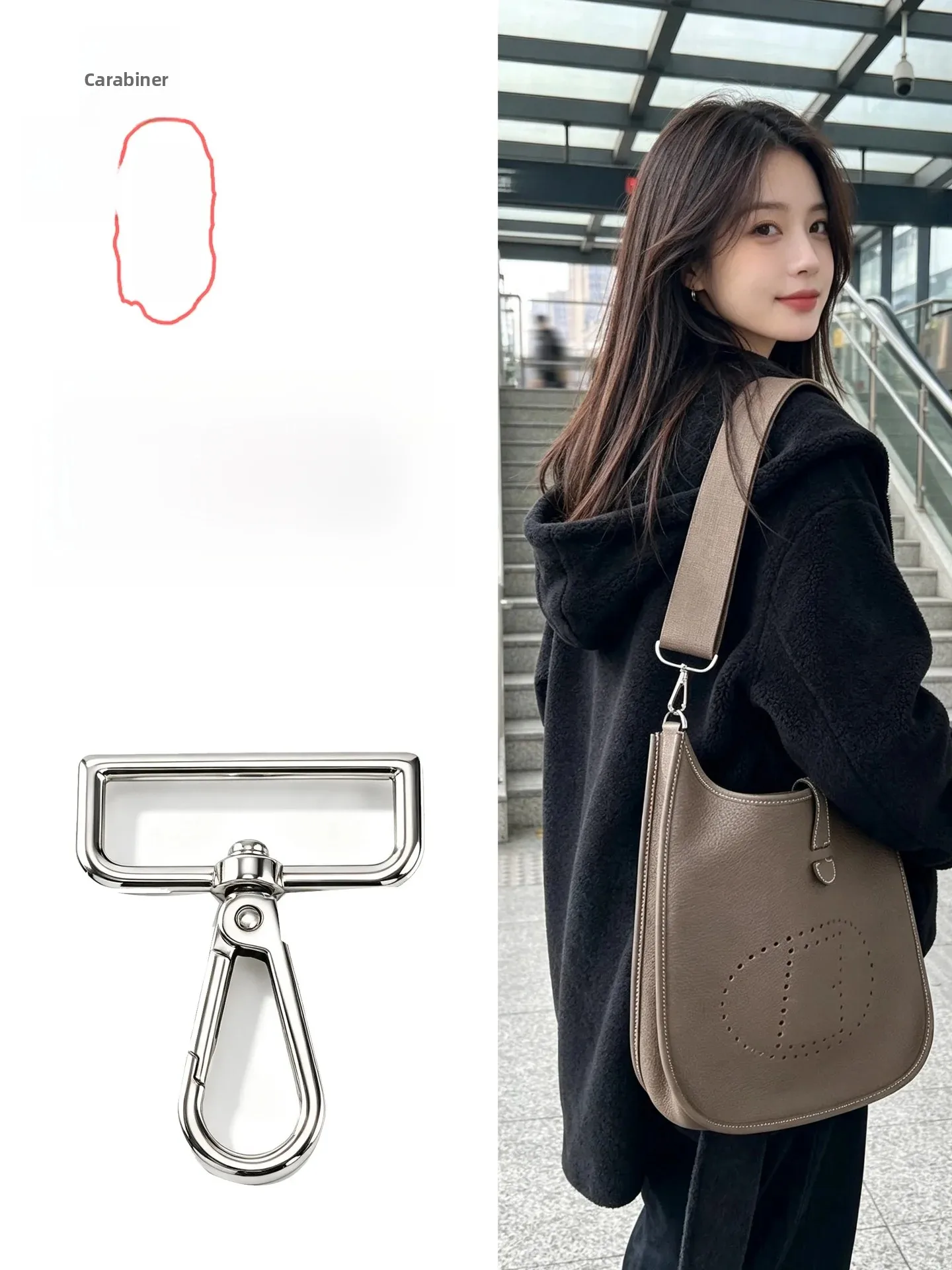Heritage Evelyne 23 29 Shoulder Strap Shortening Modification Accessories Bag Parts No Brand Registered Trademark China Made
