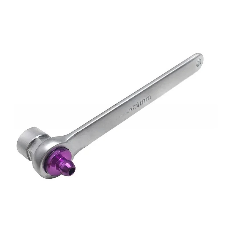 Brake System Bleeding Tool 11mm Brake Fluid Wrench Wrench Steel Brake System Bleeding Tool for Car Truck Motorcycle