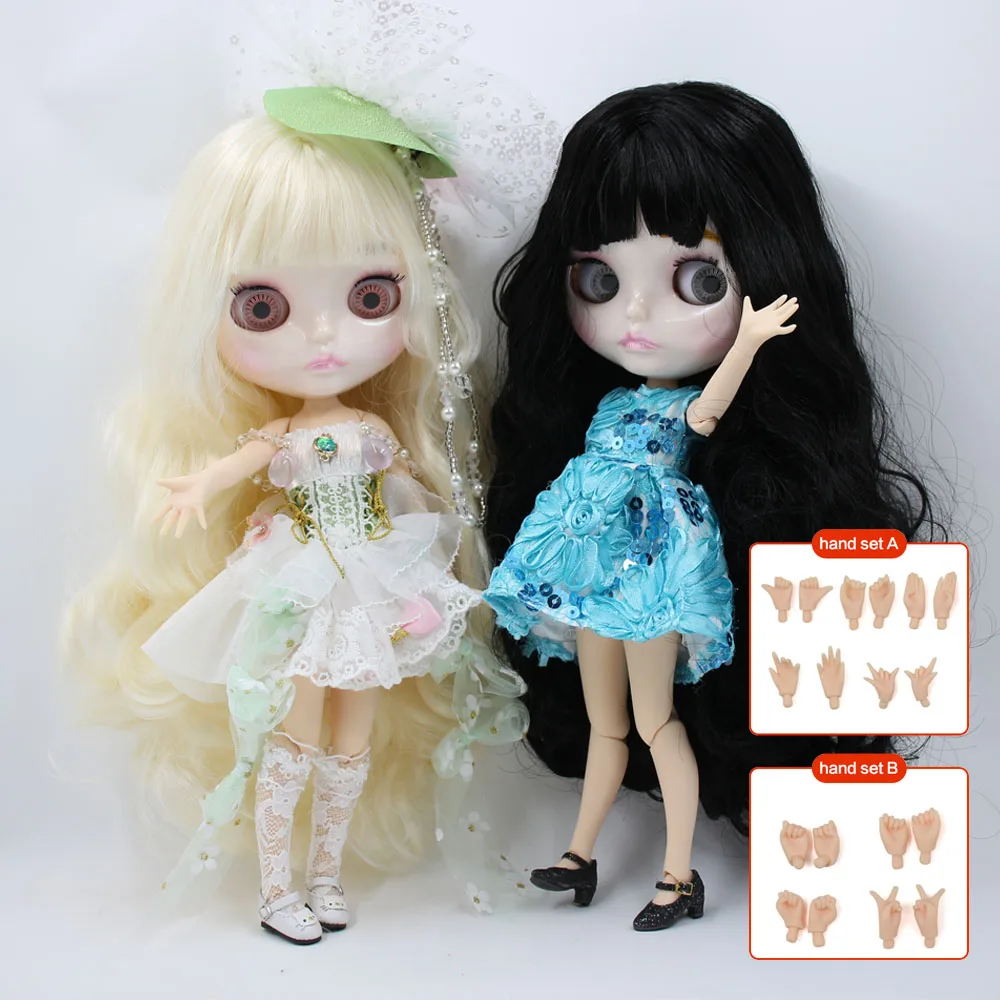 

ICY DBS Blyth doll 1/6 30cm Various styles matte face, glossy face Nude doll with ABhands special deal for girl gift toy