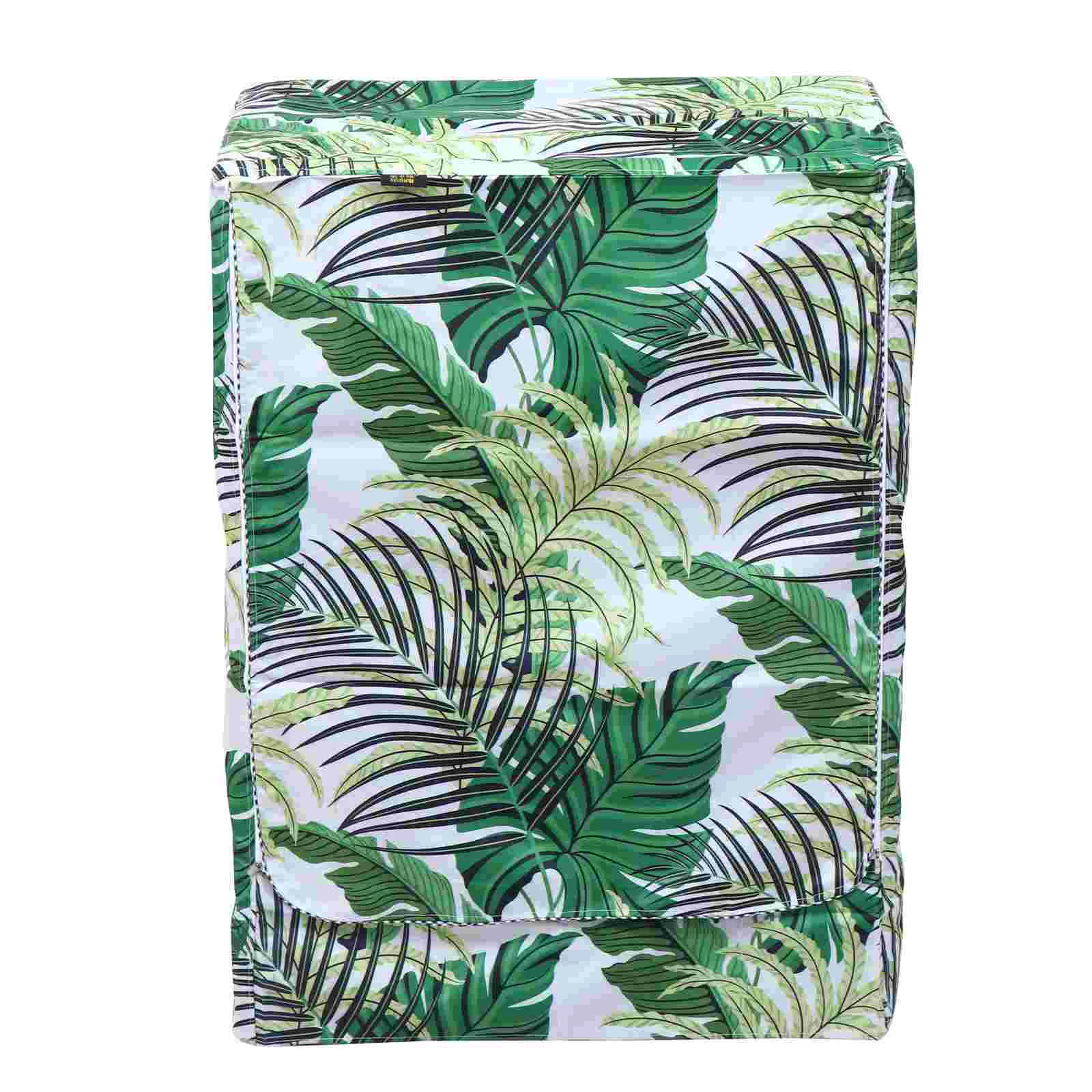 Cover Washer Machine Waterproof Washing Tropicalcloth Kitchen Decoration Accessories Dryer Front Protector Load Covers Zipper