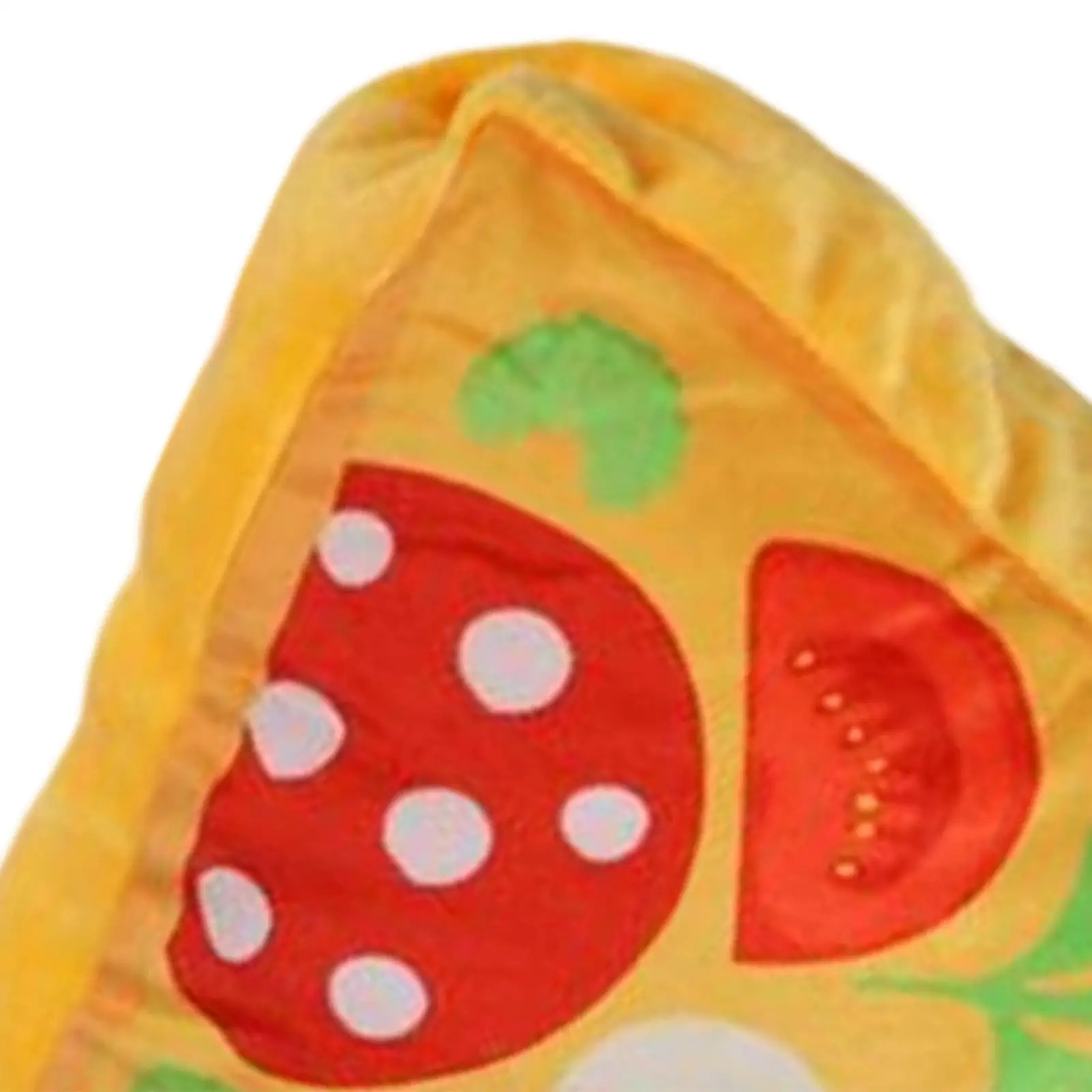 Pizza-förmiger Hut, bequem, bezaubernd, Neuheitsgeschenke, Cartoon für Cosplay-Kostüme