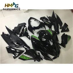 Motorcycle Full Fairing Kit Modified green grid For Z800 13-14-15-16 Cowling Injection ABS Bodywork 2013-2014-2015-2016