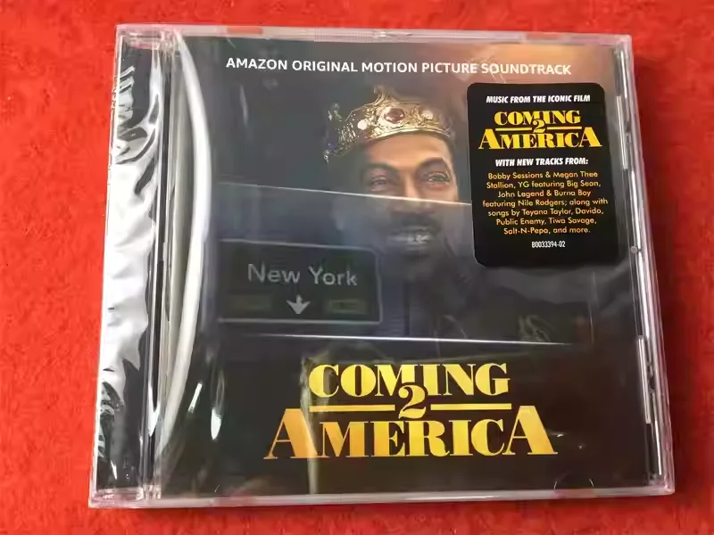 

Classic Film Soundtrack Album Various Artists Music CD Coming 2 America Original Motion Picture Soundtrack Music Record