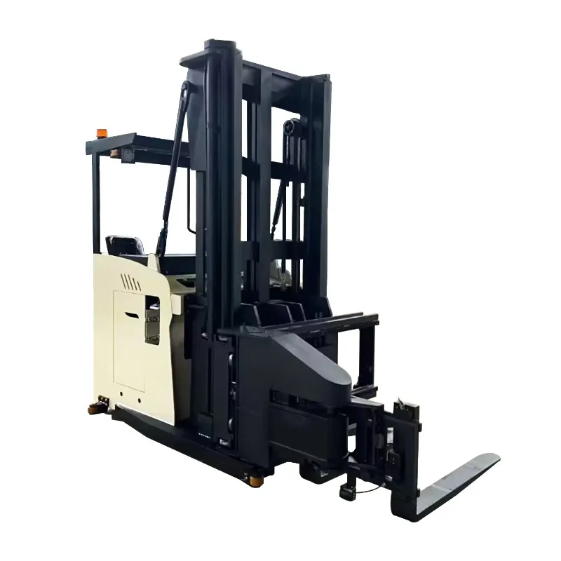 Seated electric forklift three-way 1.6T forklift hot sale suitable for medium and high narrow aisle stacking
