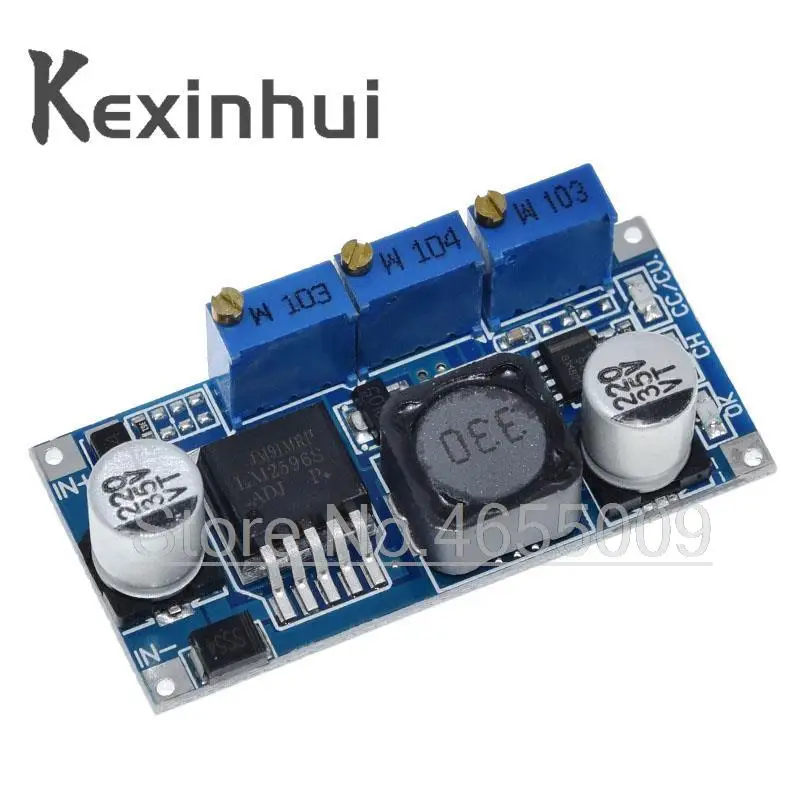 LM2596 LED Driver DC-DC Step-down Adjustable CC/CV Power Supply Module Battery Charger Adjustable LM2596S Constant Current