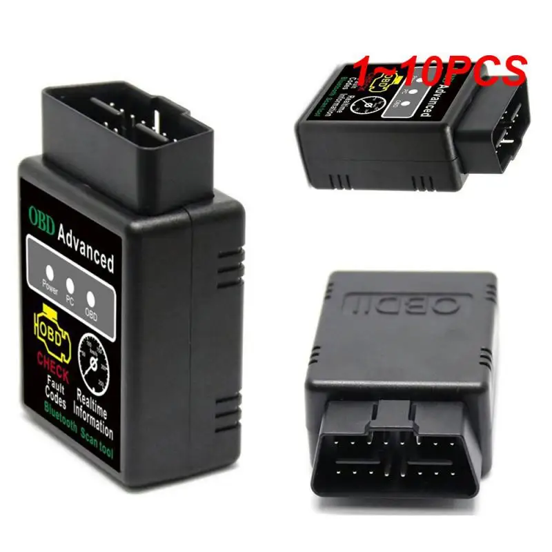 Сканер HHOBD Advanced ELM327 Bluetooth OBD2 HH OBD V1.5 для диагностики автомобиля, диагностика кода неисправности, 1 ~ 10 шт.