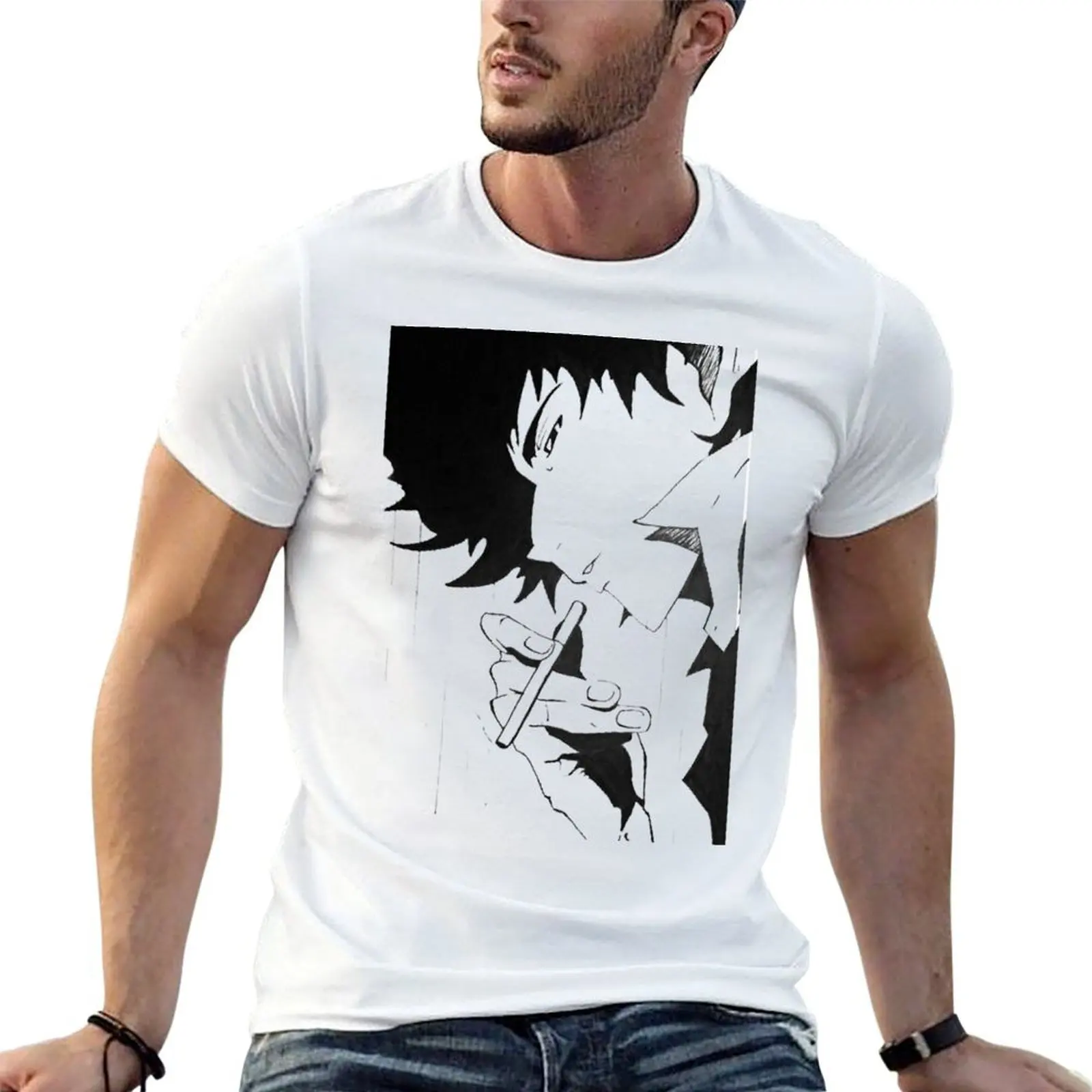 

Spike Spiegel T-Shirt funny t shirts cotton man t shirt summer T-Shirt
