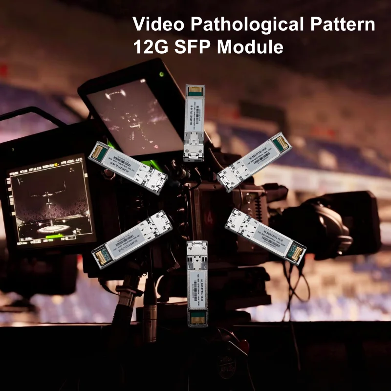 

Hot Pluggable SFP MSA Compliant 12G Transceiver Module with Video Pathological Patterns